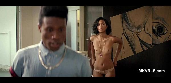  Chanel Iman Topless sex Dope